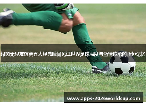 绿茵无界友谊赛五大经典瞬间见证世界足球温度与激情传承的永恒记忆